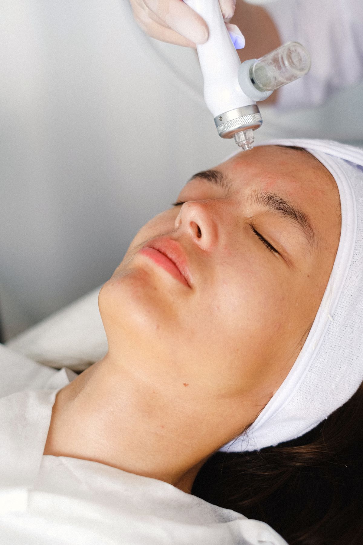 Procedimento de estética médica com equipamento a laser